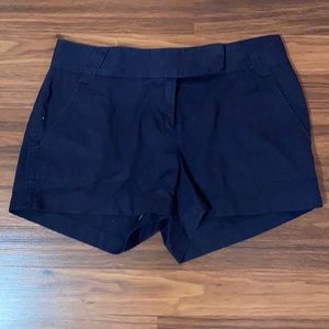 Navy blue J. Crew Chino shorts
